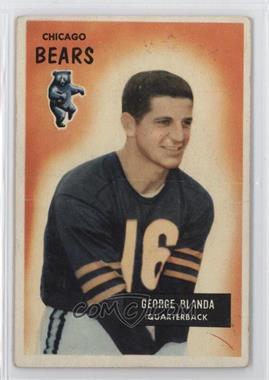 1955 Bowman - [Base] #62 - George Blanda [Good to VG‑EX]