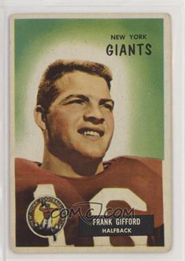 1955 Bowman - [Base] #7 - Frank Gifford [Good to VG‑EX]