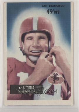 1955 Bowman - [Base] #72 - Y.A. Tittle