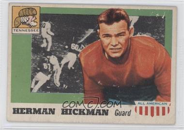 1955 Topps All American - [Base] #1 - Herman Hickman [Good to VG‑EX]