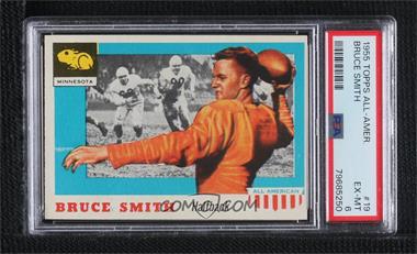 1955 Topps All American - [Base] #19 - Bruce Smith [PSA 6 EX‑MT]