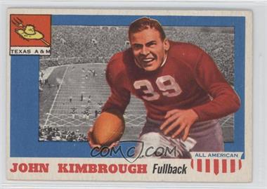 1955 Topps All American - [Base] #2 - John Kimbrough