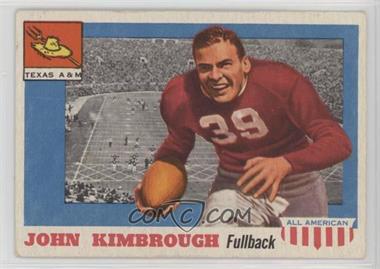 1955 Topps All American - [Base] #2 - John Kimbrough