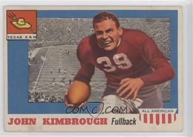 1955 Topps All American - [Base] #2 - John Kimbrough