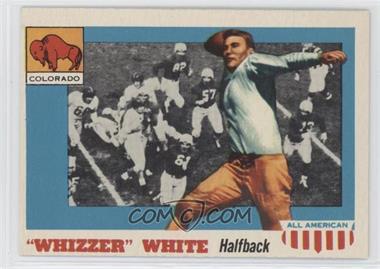 1955 Topps All American - [Base] #21.1 - "Whizzer" White (Bio Begins with Whizzer)