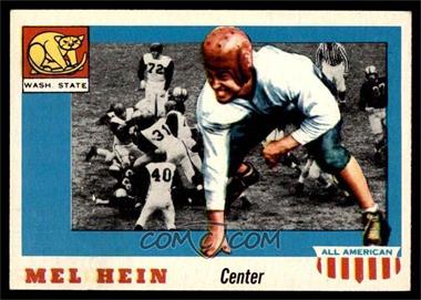 1955 Topps All American - [Base] #28 - Mel Hein [EX MT]