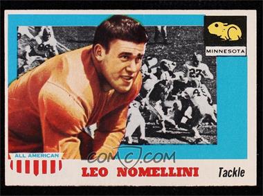 1955 Topps All American - [Base] #29 - Leo Nomellini [Good to VG‑EX]