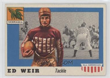 1955 Topps All American - [Base] #3 - Ed Weir