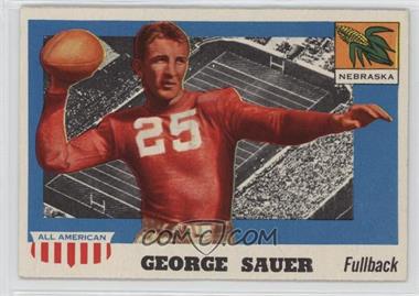 1955 Topps All American - [Base] #31 - George Sauer