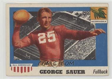 1955 Topps All American - [Base] #31 - George Sauer