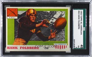 1955 Topps All American - [Base] #32 - Hank Foldberg [SGC 40 VG 3]