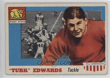 1955 Topps All American - [Base] #36 - "Turk" Edwards [Good to VG‑EX]