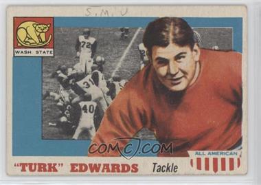 1955 Topps All American - [Base] #36 - "Turk" Edwards [Good to VG‑EX]