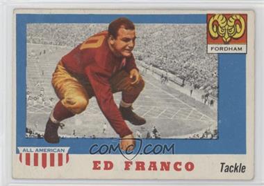 1955 Topps All American - [Base] #58 - Ed Franco