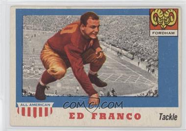 1955 Topps All American - [Base] #58 - Ed Franco