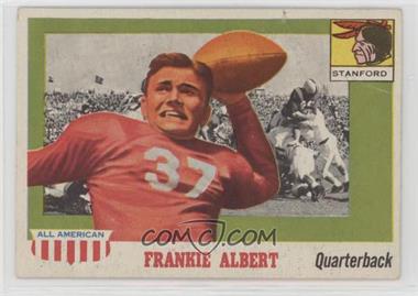 1955 Topps All American - [Base] #67 - Frankie Albert [Good to VG‑EX]