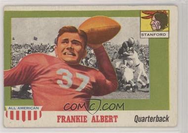 1955 Topps All American - [Base] #67 - Frankie Albert [Good to VG‑EX]