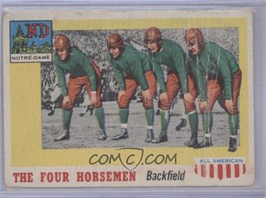 1955 Topps All American - [Base] #68 - The Four Horsemen [Poor to Fair]