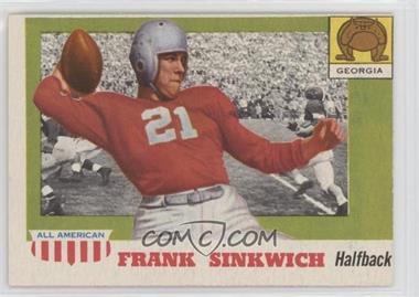 1955 Topps All American - [Base] #69 - Frank Sinkwich