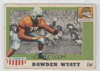 Bowden Wyatt [Good to VG‑EX]