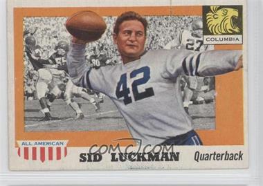 1955 Topps All American - [Base] #85 - Sid Luckman