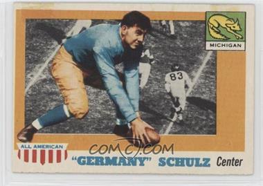 1955 Topps All American - [Base] #87 - "Germany" Schulz