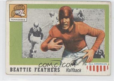 1955 Topps All American - [Base] #98 - Beattie Feathers [Good to VG‑EX]