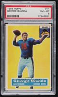 George Blanda [PSA 8 NM‑MT]