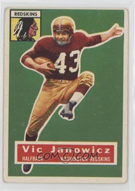1956 Topps - [Base] #13 - Vic Janowicz [Good to VG‑EX]