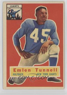 1956 Topps - [Base] #17 - Emlen Tunnell