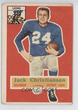 1956 Topps - [Base] #20 - Jack Christiansen [Good to VG‑EX]