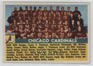 1956 Topps - [Base] #22 - Chicago Cardinals Team