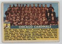 Chicago Cardinals Team [Good to VG‑EX]