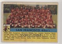 San Francisco 49ers Team [Poor to Fair]