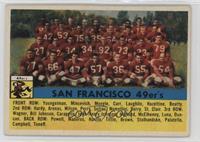 San Francisco 49ers Team