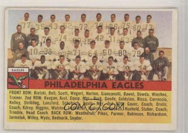 1956 Topps - [Base] #40 - Philadelphia Eagles Team