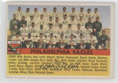 1956 Topps - [Base] #40 - Philadelphia Eagles Team