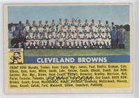 Cleveland Browns Team [Good to VG‑EX]