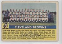 Cleveland Browns Team [COMC RCR Poor]
