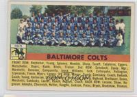 Baltimore Colts Team