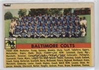 Baltimore Colts Team [Good to VG‑EX]