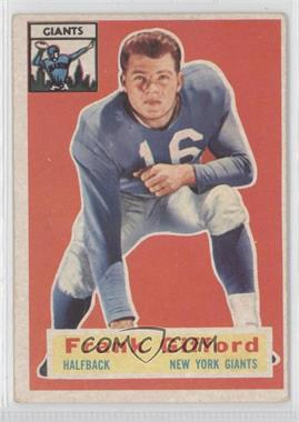 1956 Topps - [Base] #53 - Frank Gifford [Good to VG‑EX]