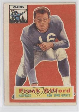 1956 Topps - [Base] #53 - Frank Gifford