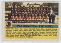 Washington Redskins Team [Good to VG‑EX]