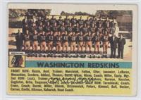 Washington Redskins Team [Noted]