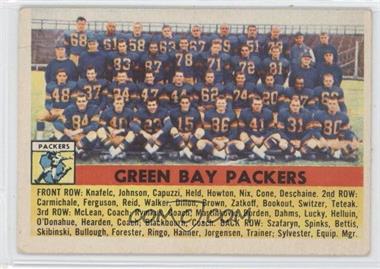 1956 Topps - [Base] #7 - Green Bay Packers Team