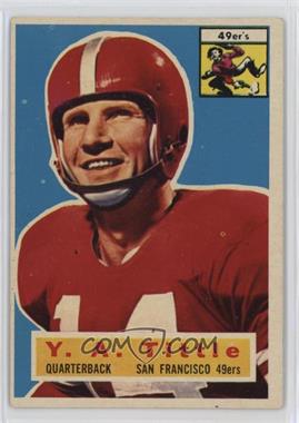 1956 Topps - [Base] #86 - Y.A. Tittle