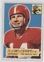 Y.A. Tittle [Good to VG‑EX]