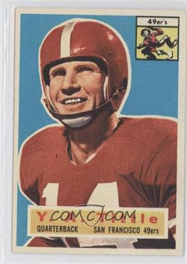 1956 Topps - [Base] #86 - Y.A. Tittle