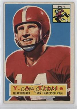 1956 Topps - [Base] #86 - Y.A. Tittle
